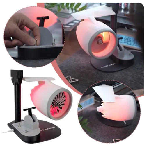 Lumea Cyclone Humidifier Fan — Dual Cooling & Air Moisturizing System